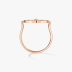 [Cyra]   MOVE RING MIT ROSÉGOLD UND DIAMANTEN