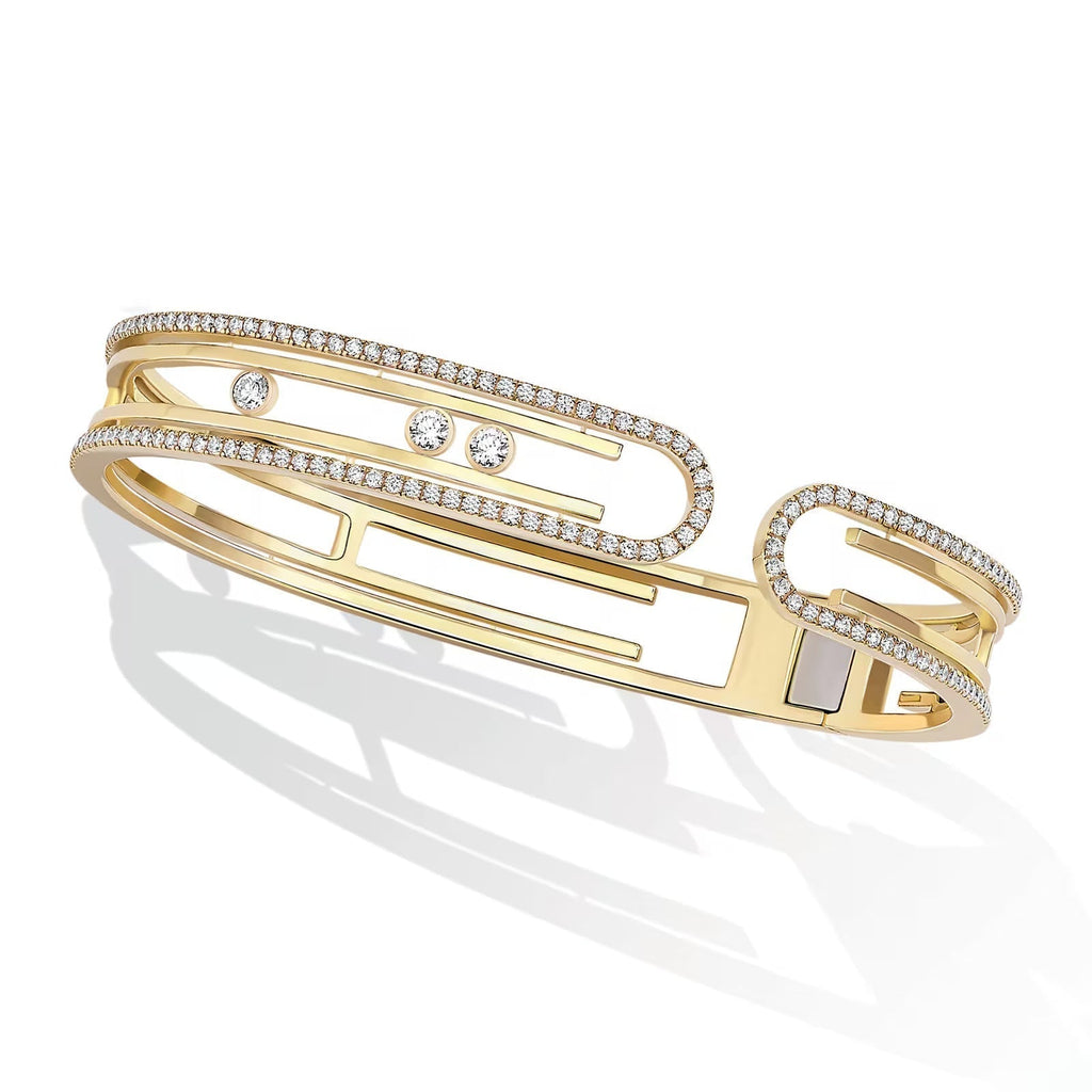 [Cyra] MOVE 10TH DIAMANTARMBAND MIT PAVÉ-BESATZ