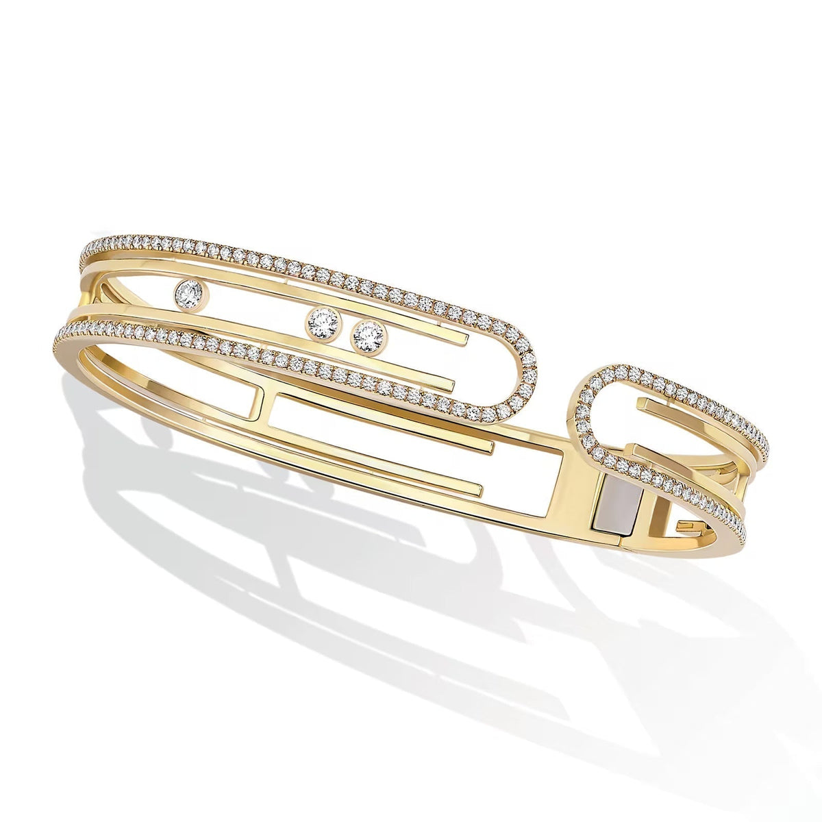 [Cyra] MOVE 10TH DIAMANTARMBAND MIT PAVÉ-BESATZ