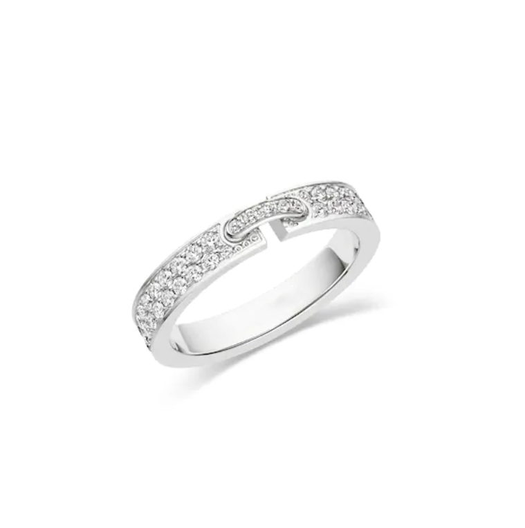 [Cyra] ALLIANCE LIENS VIDENCE PAVED DIAMOND 4MM RING