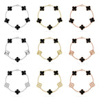 [Cyra] NEUE CLOVER 5 MOTIV PULSAR STEIN ARMBAND KOLLEKTION