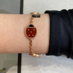 [Cyra]  LUCKY SPRING 5 MOTIF BRACELET