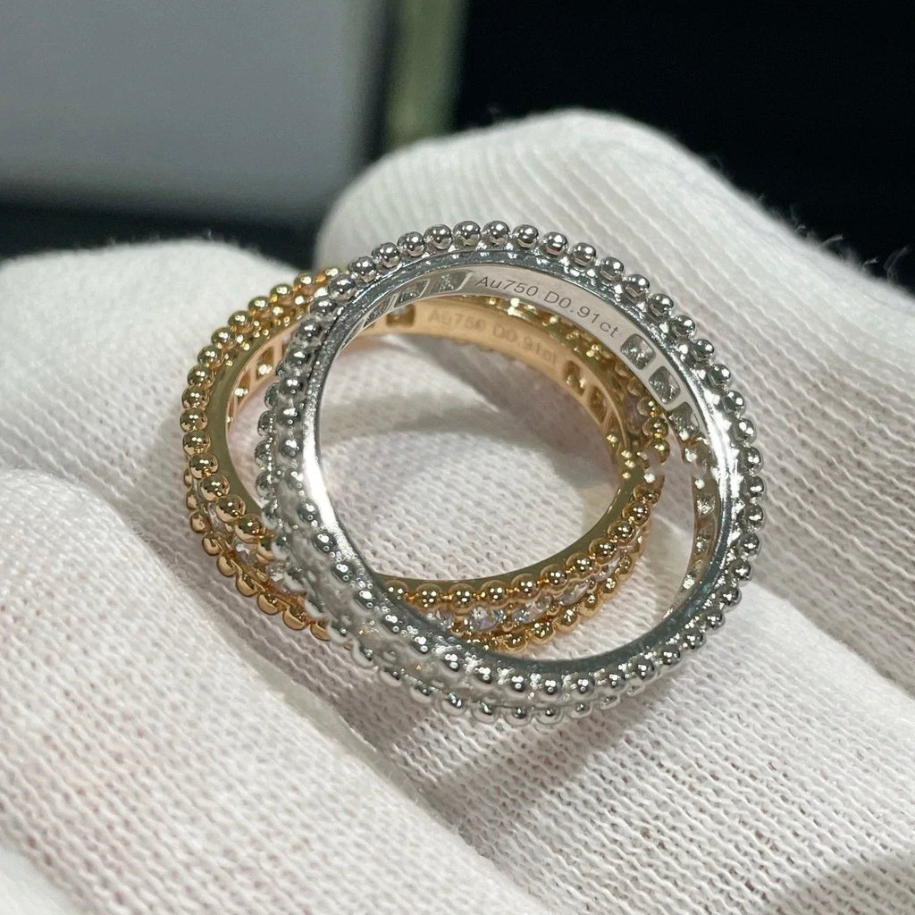 [Cyra] PERLEE DIAMANT-RING SILBER