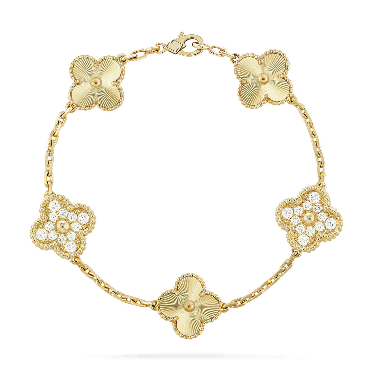 [Cyra] New  CLOVER 5 MOTIF LASER BRACELET COLLECTION