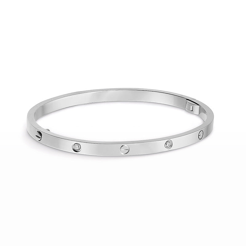 [Cyra]  LOVE BRACELET 3.65MM 6 DIAMONDS