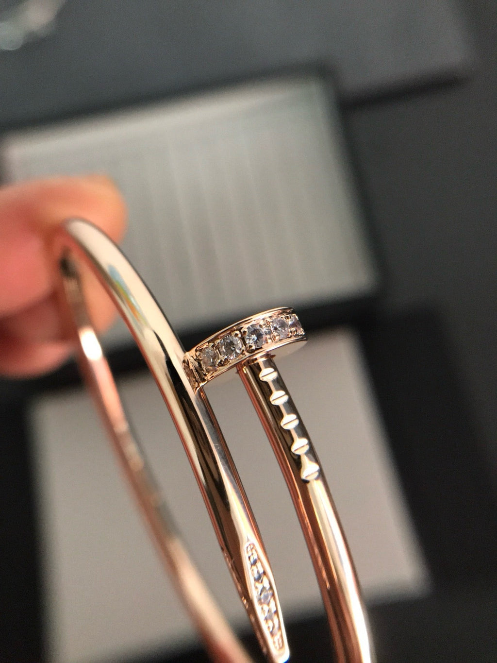 [Cyra]  JUSTE BRACELET 3.5MM DIAMONDS