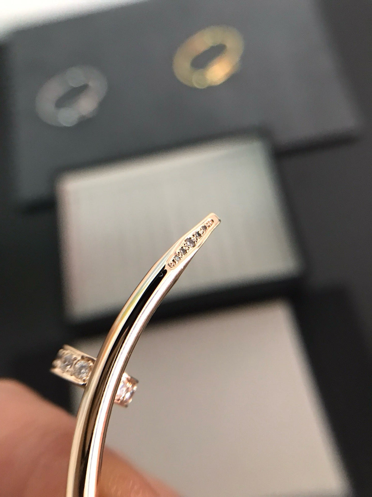 [Cyra]  JUSTE BRACELET 3.5MM DIAMONDS
