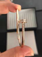 [Cyra]  JUSTE BRACELET 3.5MM DIAMONDS