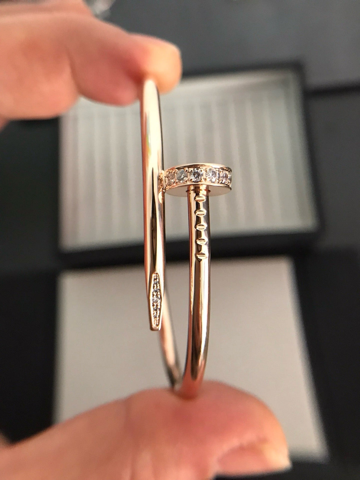 [Cyra]  JUSTE BRACELET 3.5MM DIAMONDS