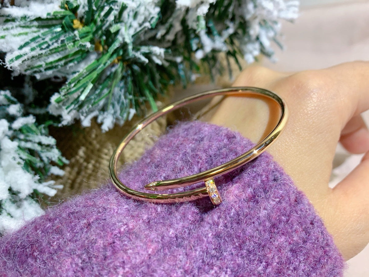 [Cyra] JUSTE UN CLOU ARMBAND 2,5 MM DIAMANTEN