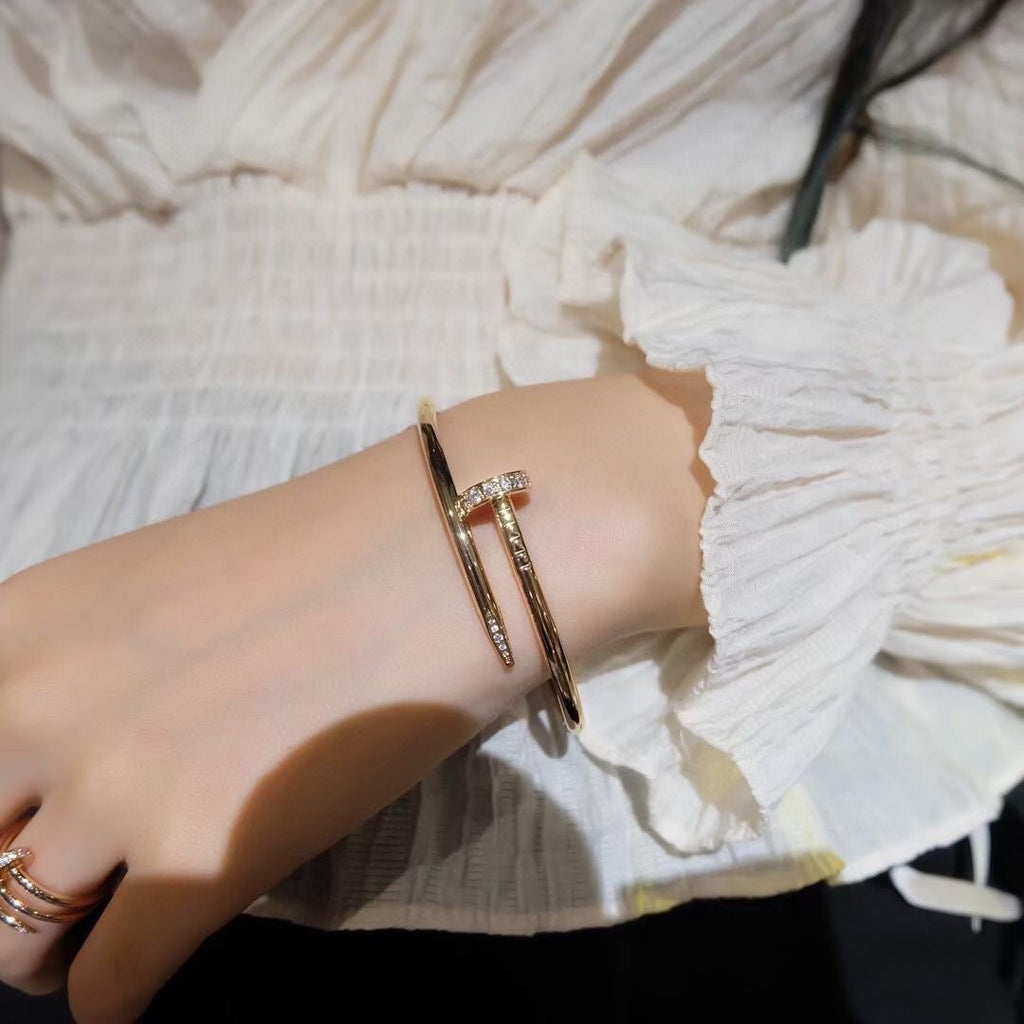 [Cyra]  JUSTE BRACELET 3.5MM DIAMONDS
