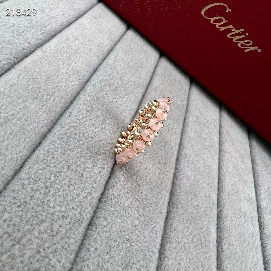 [Cyra]  CLASH NEW COLORED GEMSTONE RING