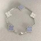 [Cyra] Neue CLOVER 5 MOTIV ARMBANDKOLLEKTION AUS LILAM CHALCEDON