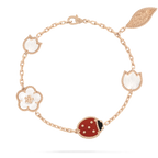 [Cyra]  LUCKY SPRING 5 MOTIF BRACELET