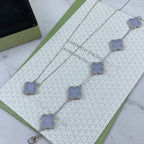 [Cyra] Neue CLOVER 5 MOTIV ARMBANDKOLLEKTION AUS LILAM CHALCEDON