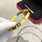 [Cyra] LOVE ARMBAND 6,1 MM 10 DIAMANTEN