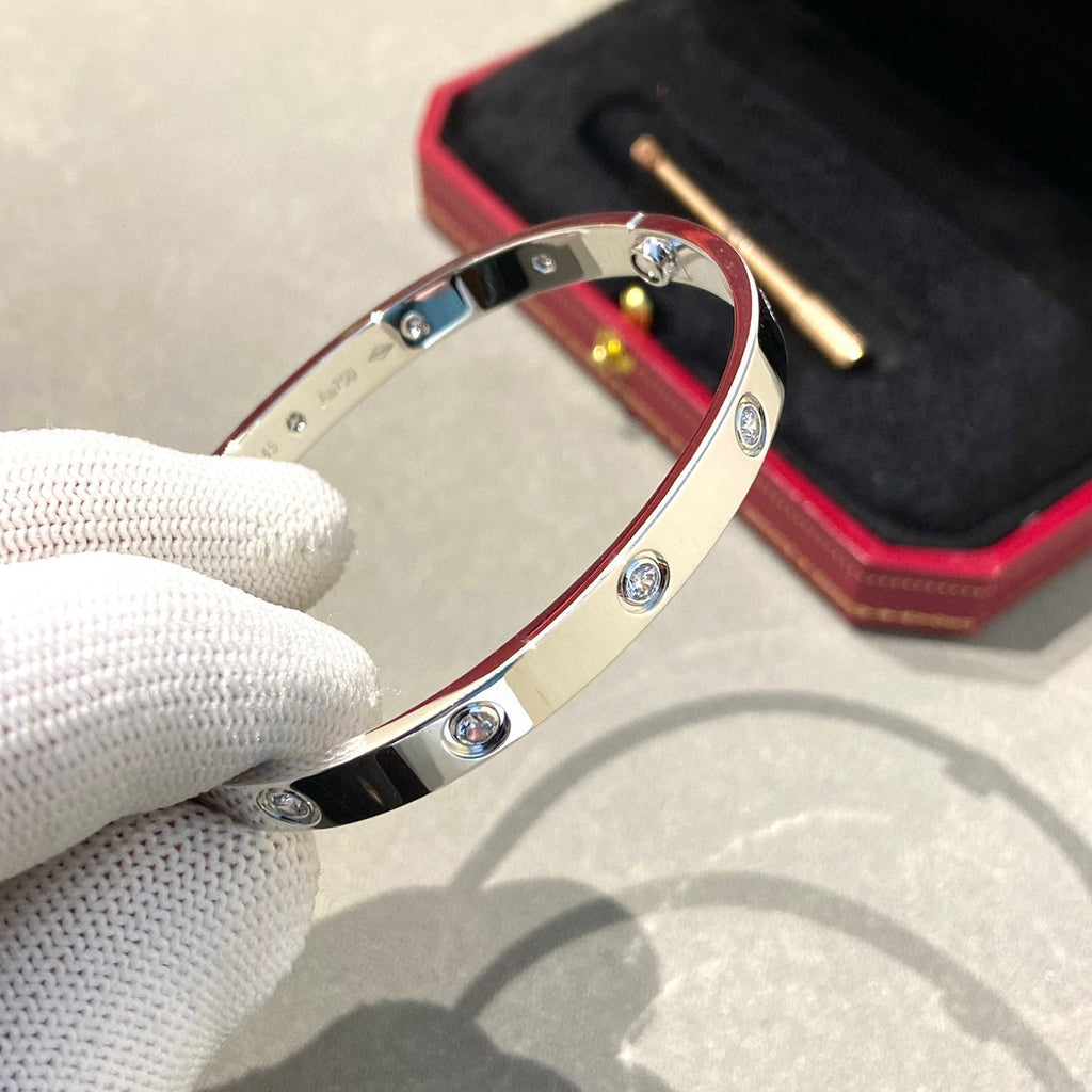 [Cyra] LOVE ARMBAND 6,1 MM 10 DIAMANTEN