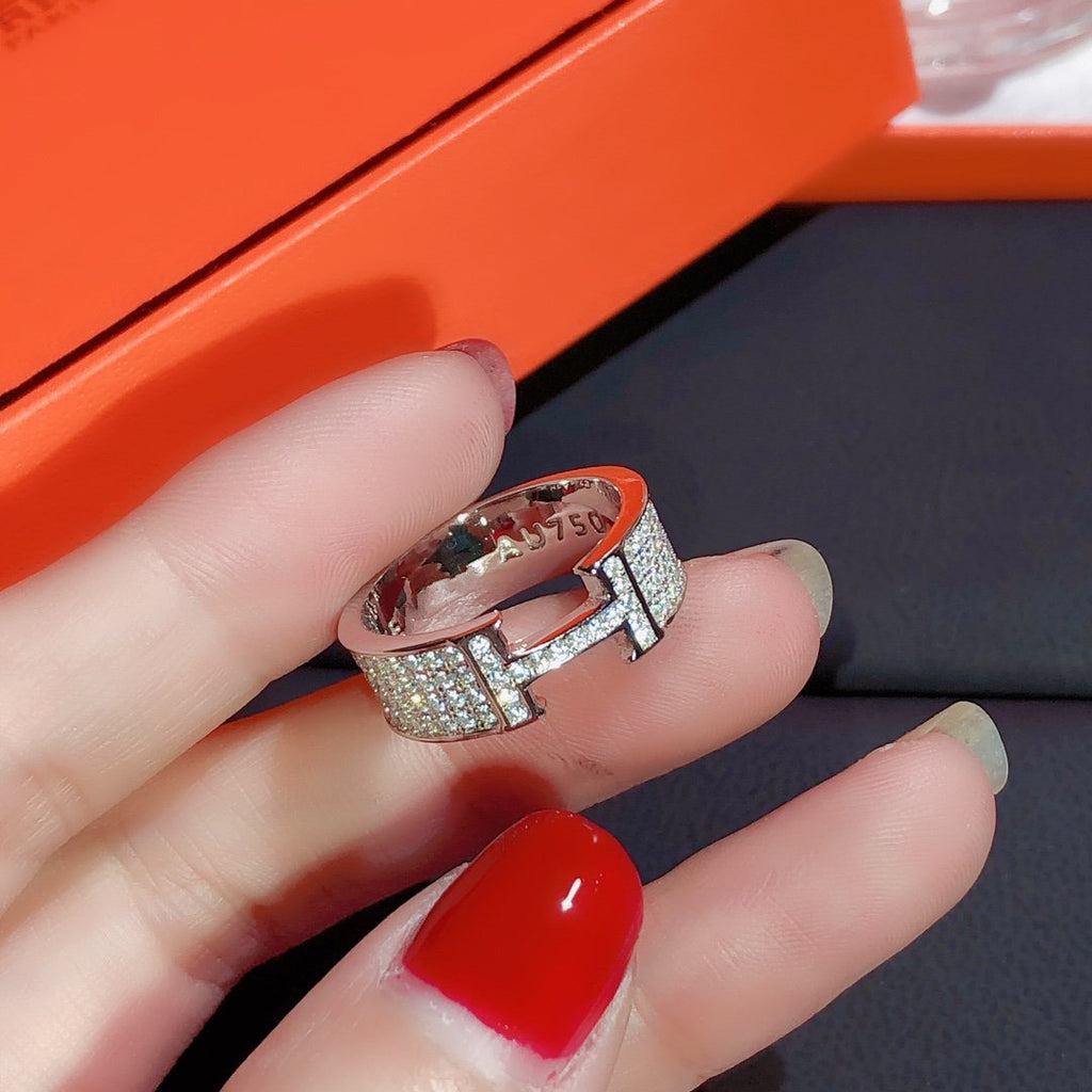 [Cyra]  H RING FULL DIAMOND