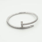 [Cyra] JUSTE UN CLOU ARMBAND 3,5 MM VOLL BESETZT MIT DIAMANTEN