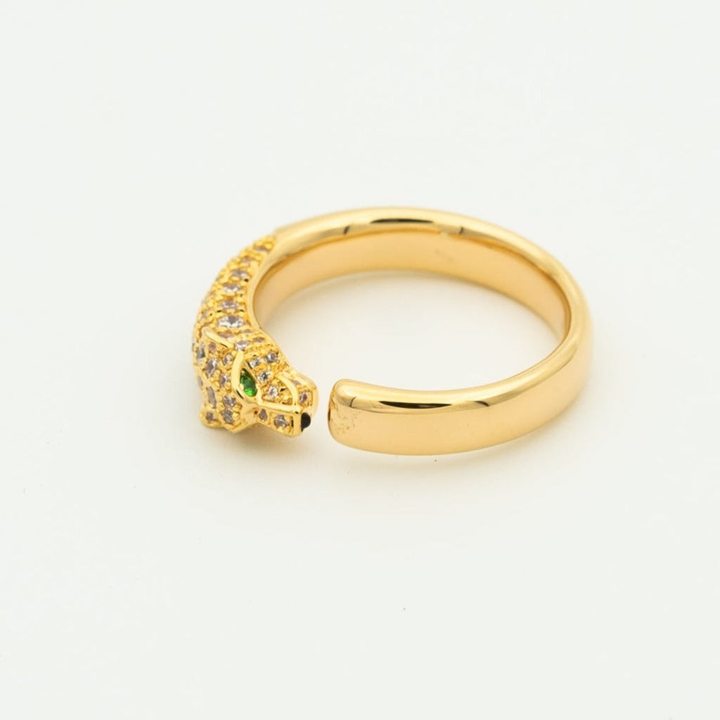 [Cyra]  PANTHÈRE RING DIAMANT 7,3MM