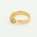 [Cyra]  PANTHÈRE RING DIAMANT 7,3MM