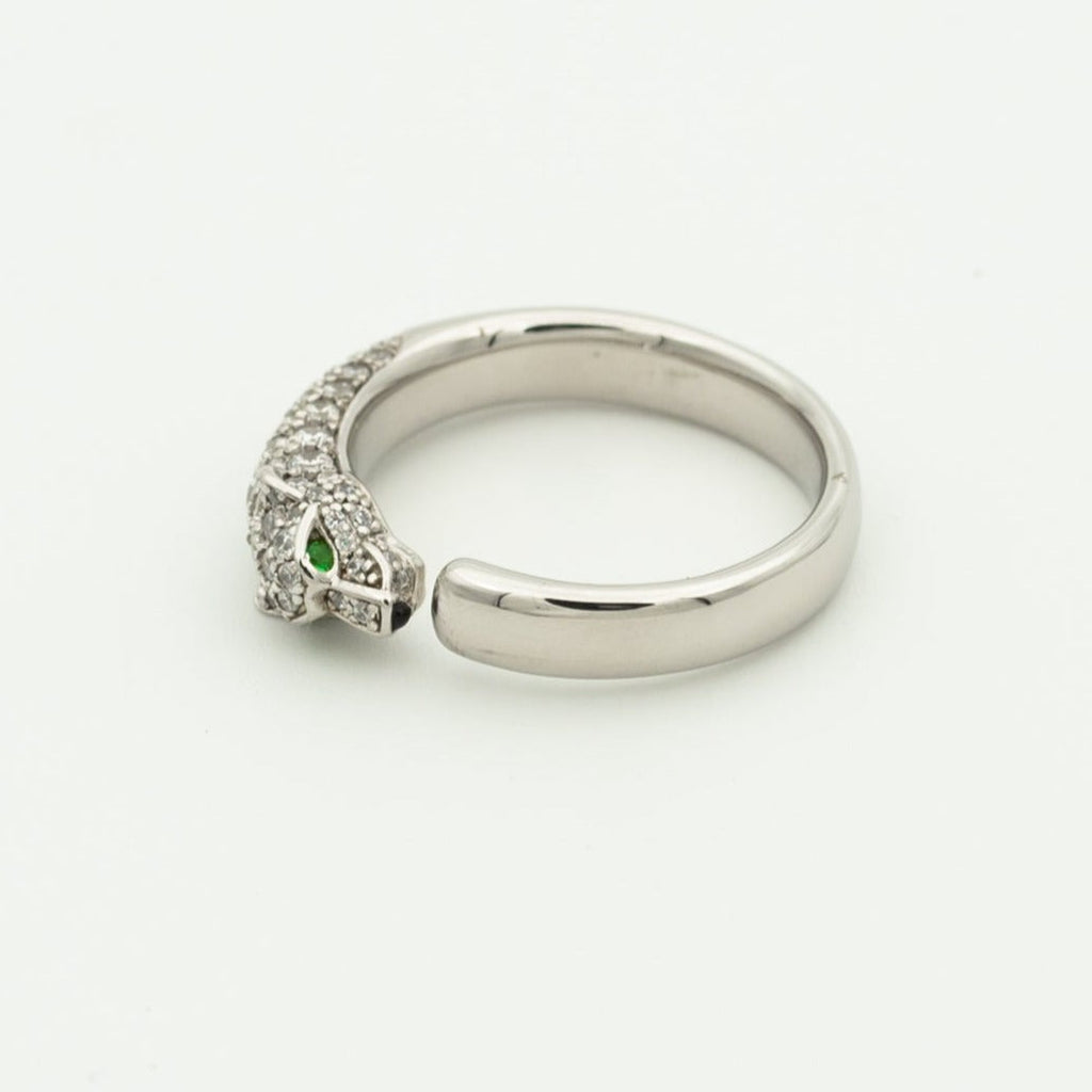 [Cyra]  PANTHÈRE RING DIAMANT 7,3MM