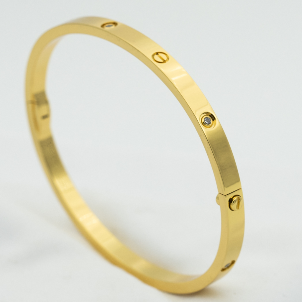 [Cyra] LIEBESARMBAND 3,65 MM 6 DIAMANTEN