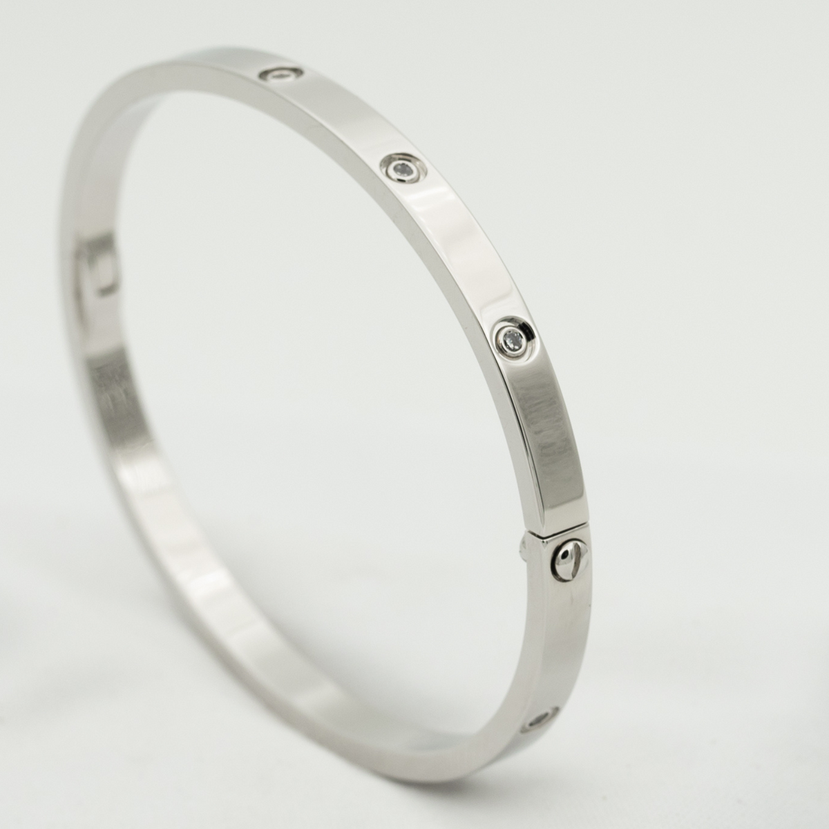 [Cyra]  LOVE BRACELET 3.65MM 10 DIAMONDS