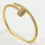 [Cyra] JUSTE UN CLOU ARMBAND 3,5 MM VOLL BESETZT MIT DIAMANTEN