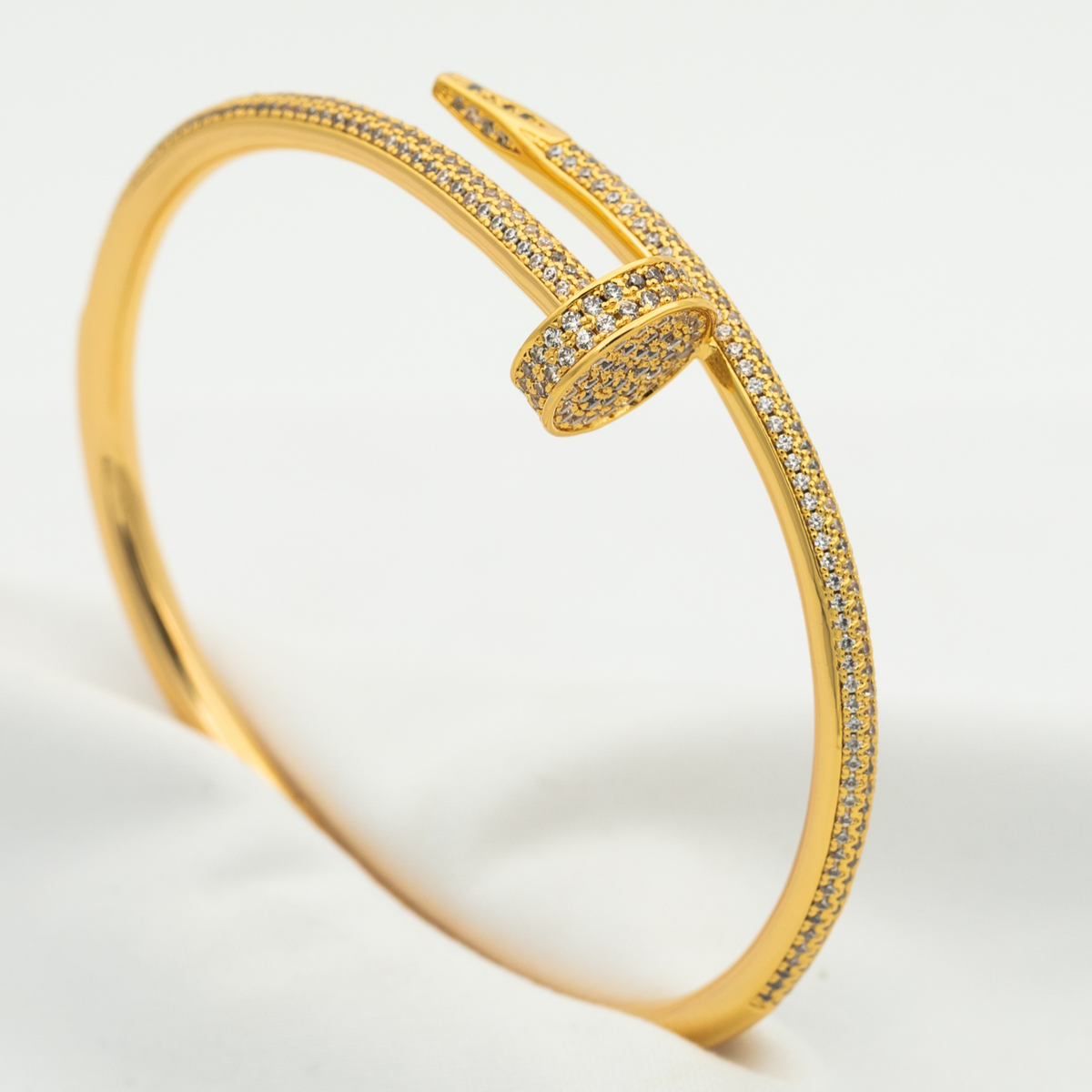 [Cyra]  JUSTE BRACELET 3.5MM ALL DIAMONDS