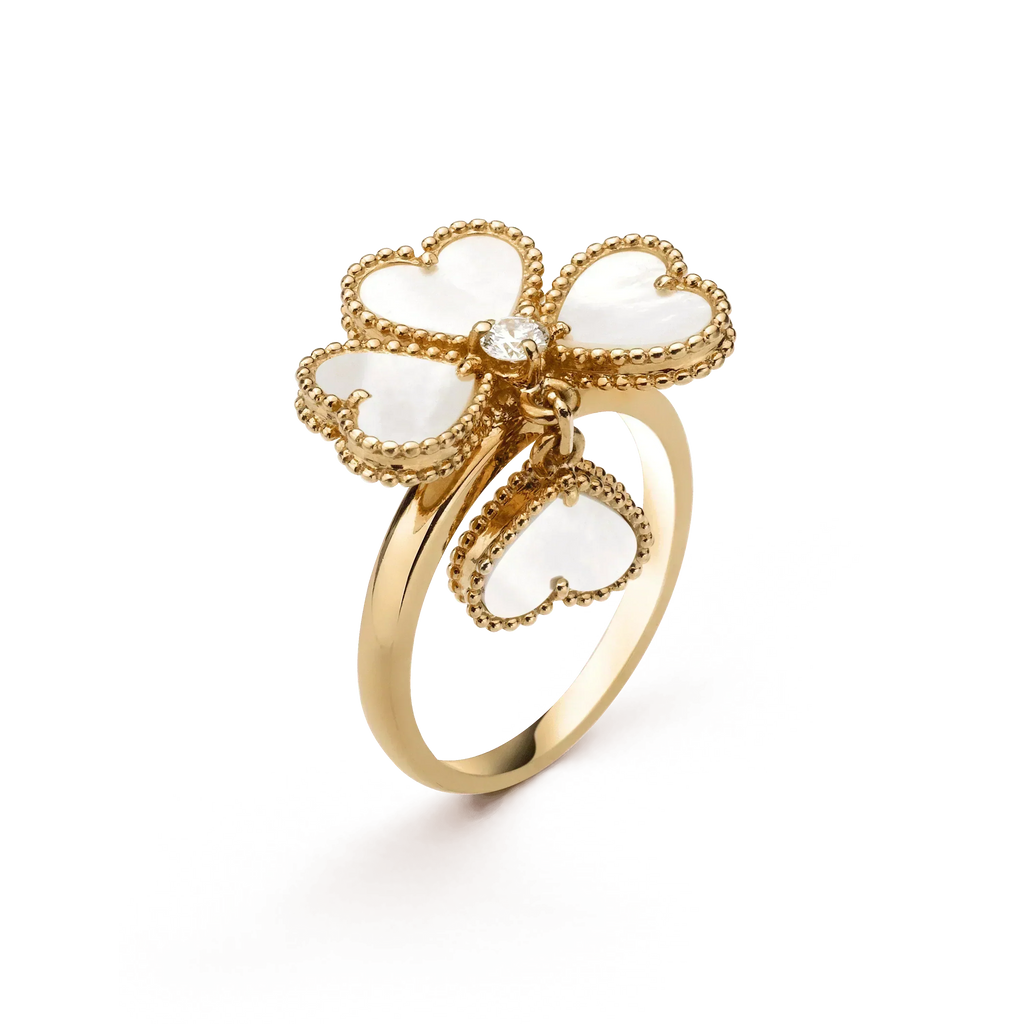 [Cyra] SWEET CLOVER WEISSER MOP-RING