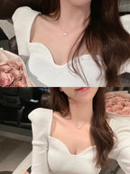 [Cyra] JEUX DE NECKLACE 1 DIAMANT