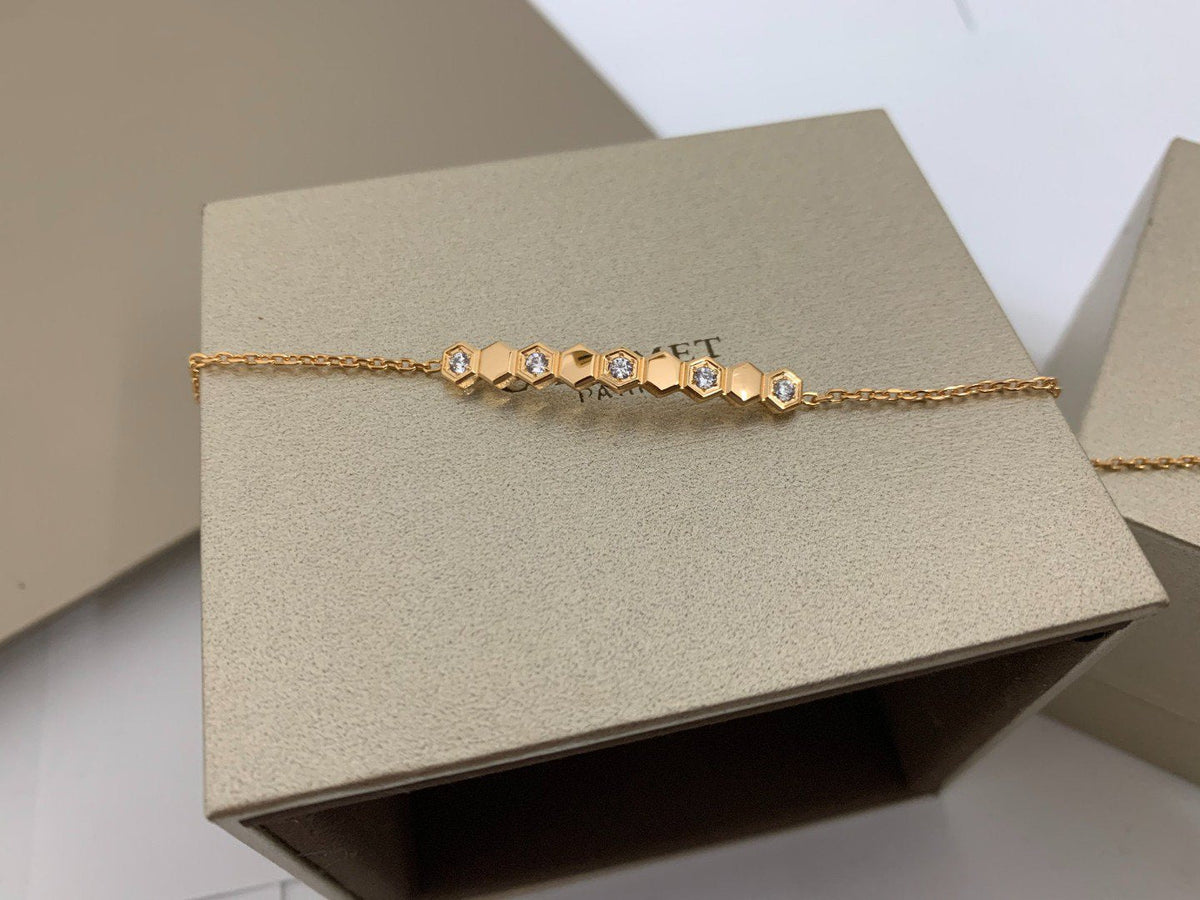 [Cyra] BEE LOVE BRACELET DIAMOND