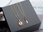 [Cyra]   MOVE PM NECKLACE PINK GOLD DIAMOND