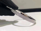 [Cyra]  HM KELLY BRACELET IN SILVER AND FULL PAVE DIAMOND