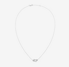 [Cyra]  FORCE 10 DIAMOND SILVER NECKLACE MINI MODEL