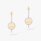 [Cyra]   MOVE ARROW OHRRINGE AUS ROSÉGOLD MIT DIAMANTEN