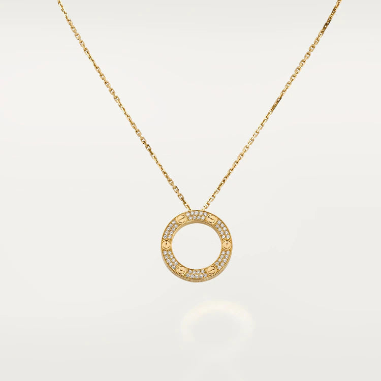 [Cyra]  LIEBESKETTE VERSTELLBAR ROSÉGOLD