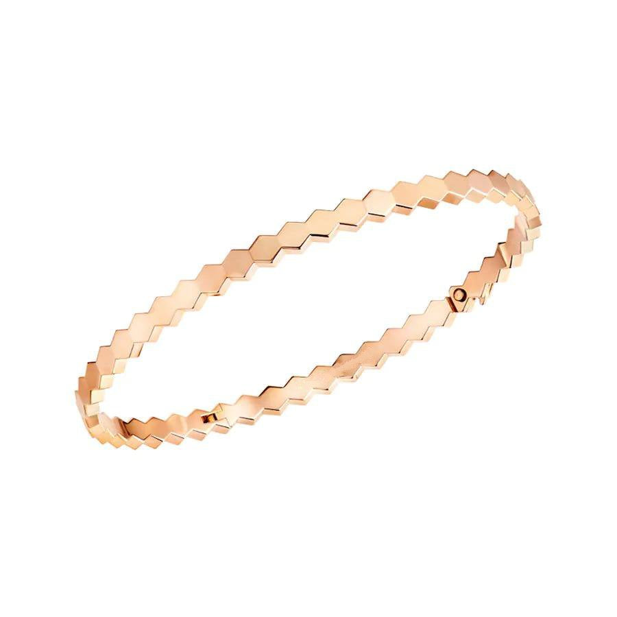 [Cyra]  BEE LOVE PINK GOLD BRACELET