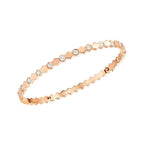 [Cyra] BEE LOVE ROSÉGOLD-DIAMANTARMBAND