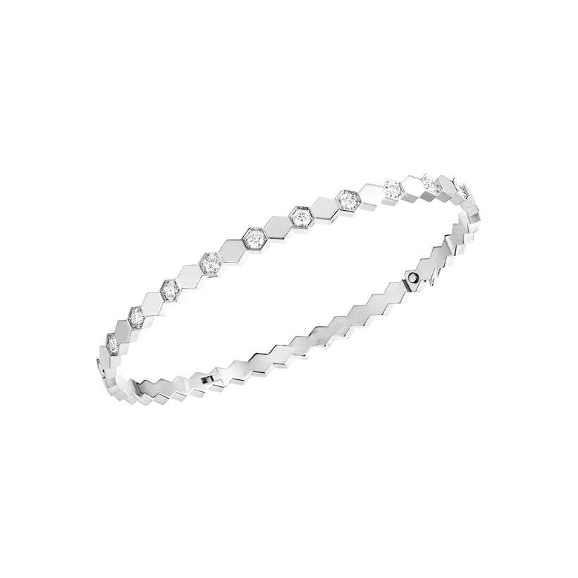 [Cyra]  BEE LOVE SILVER DIAMOND BRACELET
