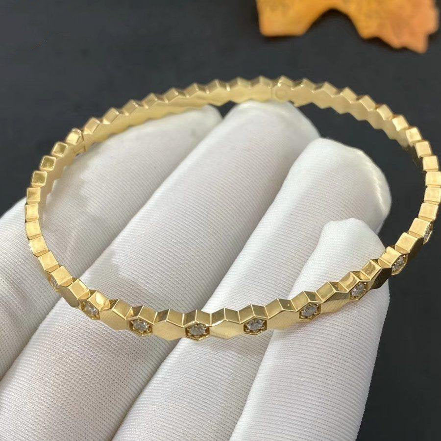 [Cyra] BEE LOVE GOLD-DIAMANT-ARMBAND