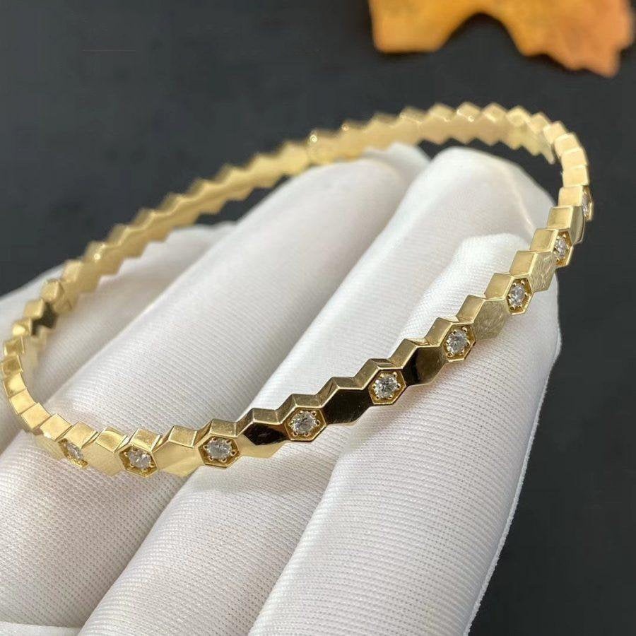[Cyra] BEE LOVE GOLD-DIAMANT-ARMBAND