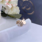 [Cyra]  BEE LOVE ROSÉGOLD-DIAMANT-OHRRINGE