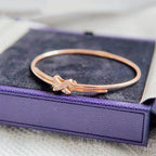 [Cyra]  JEUX DE BRACELET PINK GOLD DIAMONDS