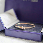 [Cyra]  JEUX DE BRACELET PINK GOLD DIAMONDS