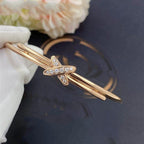 [Cyra]  JEUX DE BRACELET PINK GOLD DIAMONDS