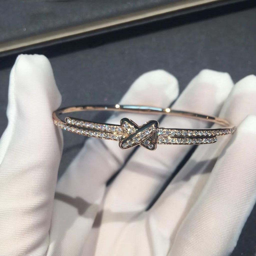 [Cyra] JEUX DE BRACELET DIAMANTEN ROSÉGOLD