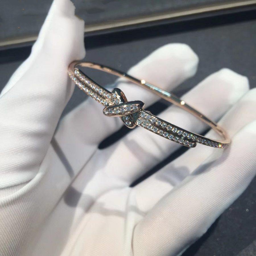 [Cyra]  JEUX DE BRACELET DIAMONDS PINK GOLD