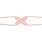 [Cyra]  JEUX ARMBAND ROSÉ-PERLMUTT ROSÉGOLD 1 DIAMANT